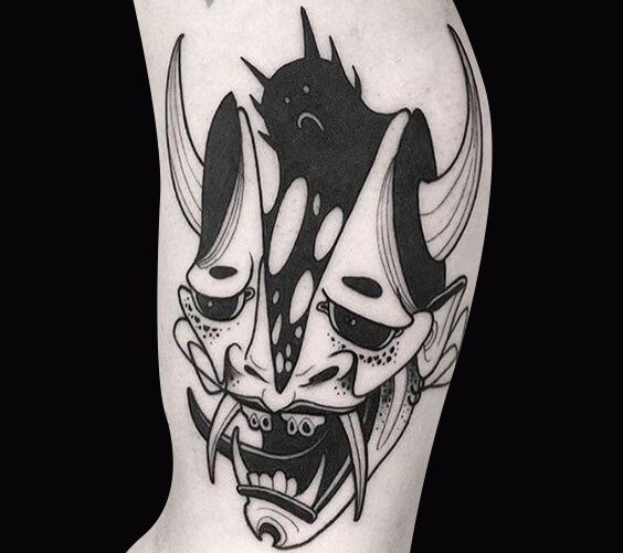 黑色手臂纹身:16组黑色系走路都带风的手臂纹身图案